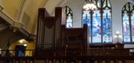 Organ as seen from main level